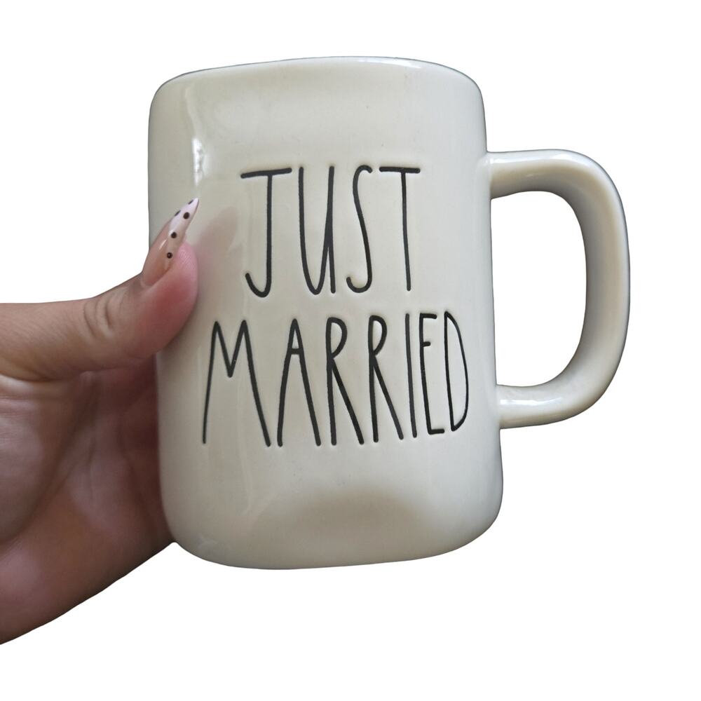 Rae Dunn Just Married Artisan Collection Mug